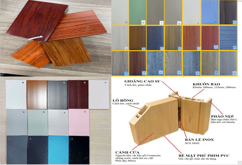 Báo giá cửa nhựa composite