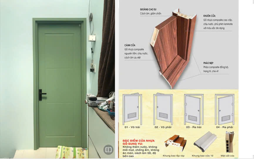 Cửa Nhựa Composite tại Vũng Tàu