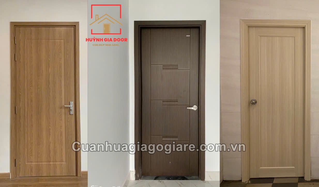 Cửa nhựa giả gỗ tại Long An