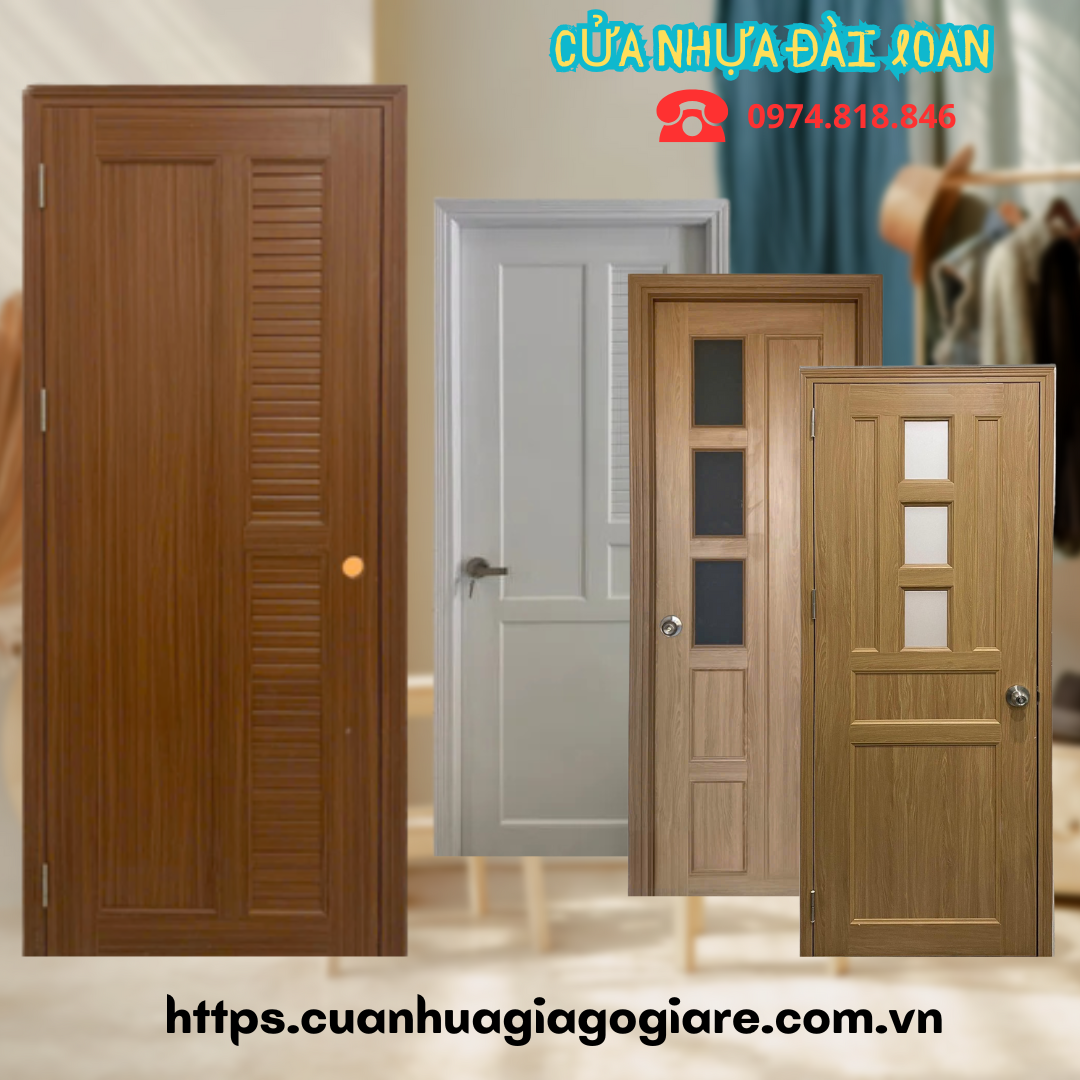 Cửa nhựa Đài Loan PVC
