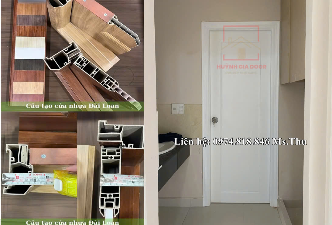 Giá cửa nhựa Đài Loan