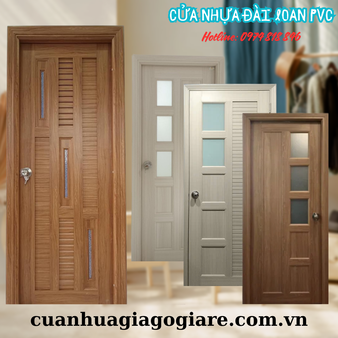 Cửa nhựa Đài Loan PVC