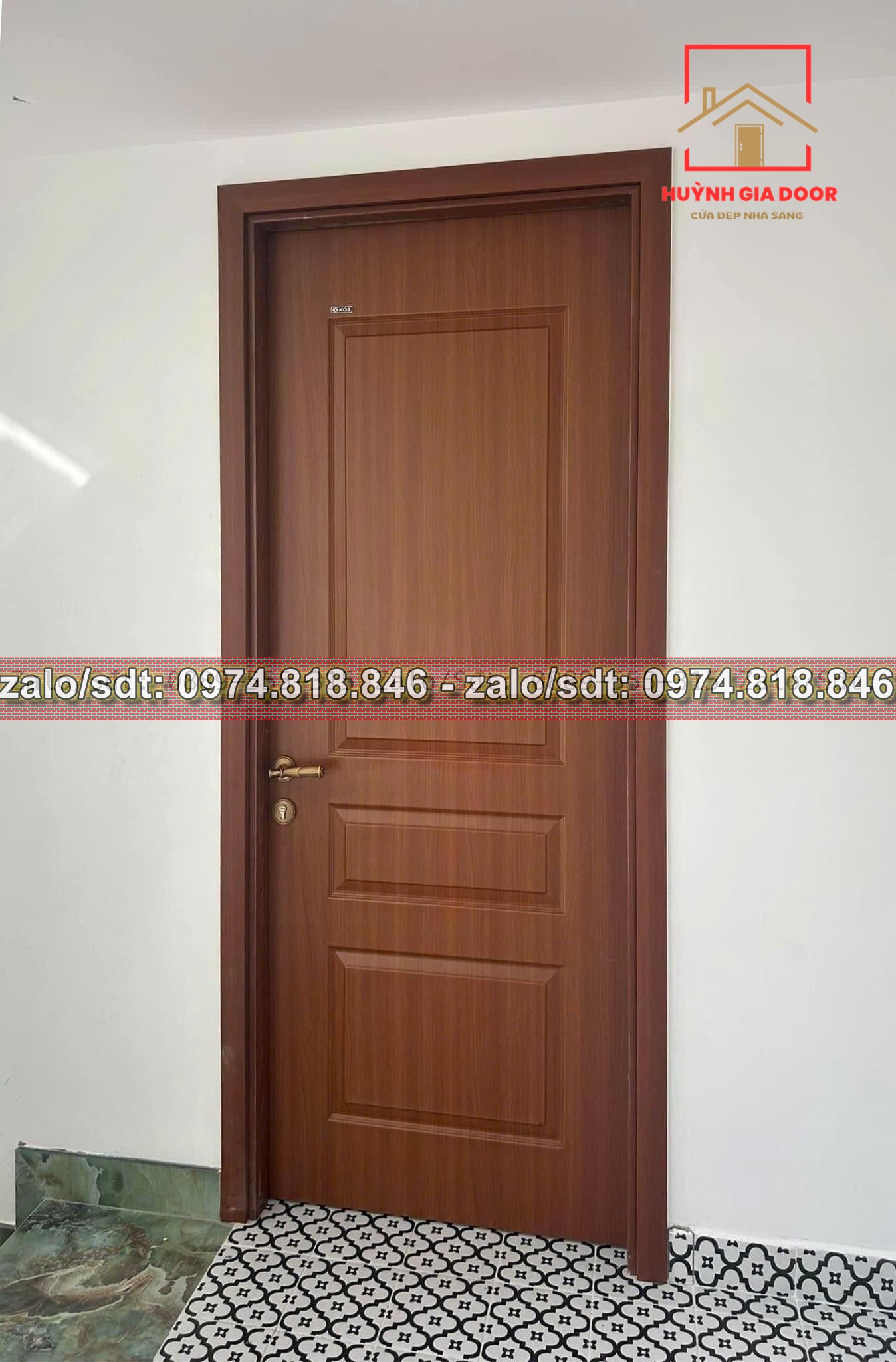 Cửa nhựa giả gỗ tại Đà Lạt