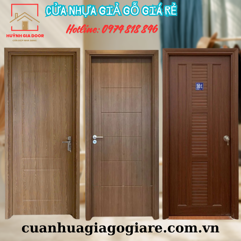 Cửa nhựa giả gỗ TP.Hồ Chí Minh