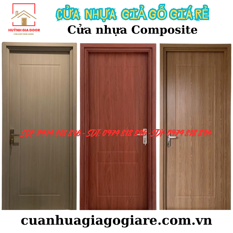 Ưu điểm cửa nhựa Composite