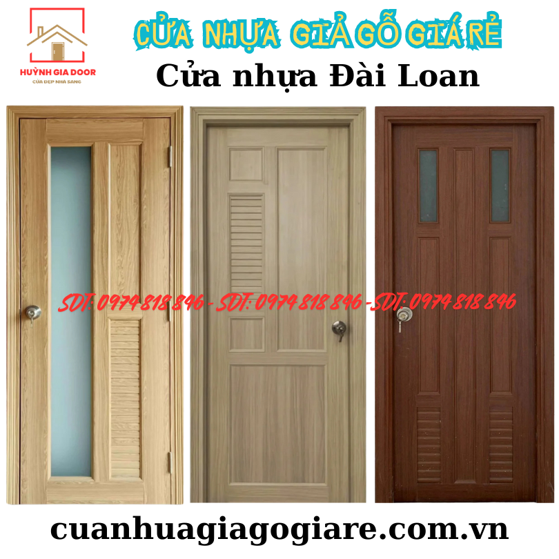Cấu tạo cửa nhựa Đài Loan