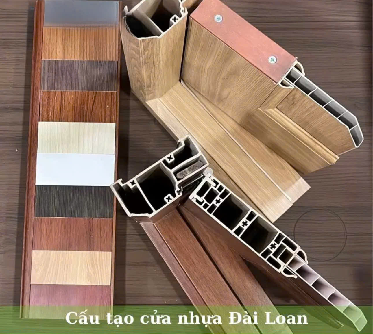 Cấu tạo cửa nhựa Đài Loan
